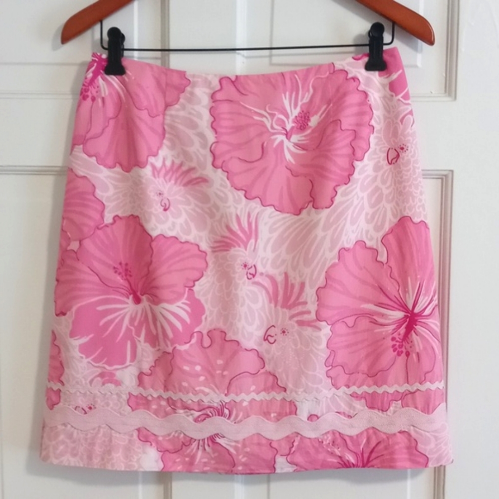 💗RARE/VTG Lilly Pulitzer💗 - "Old World Charm" Resort 2006 Skirt